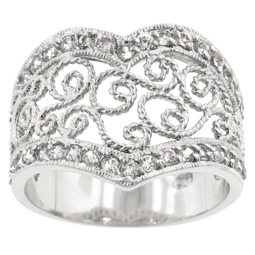 Heart Shaped Ring - Size 7
